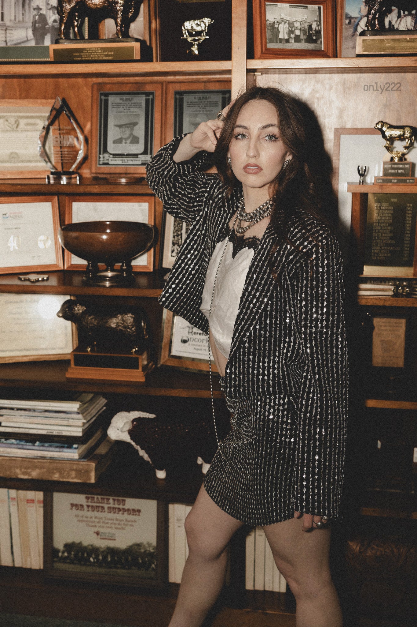 HOWDY SEQUINS BLAZER