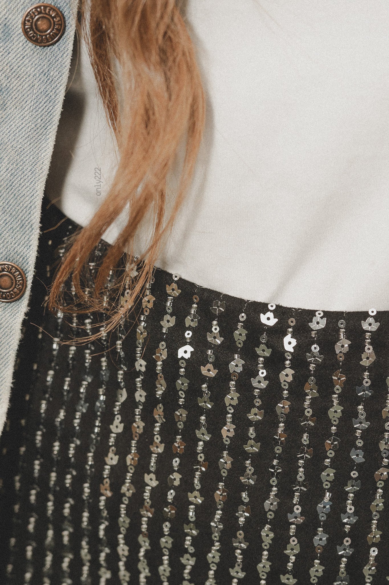 HOWDY SEQUINS SKORT