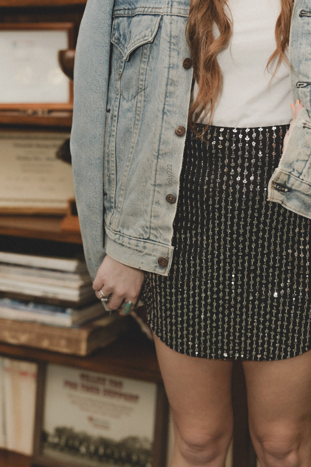 HOWDY SEQUINS SKORT
