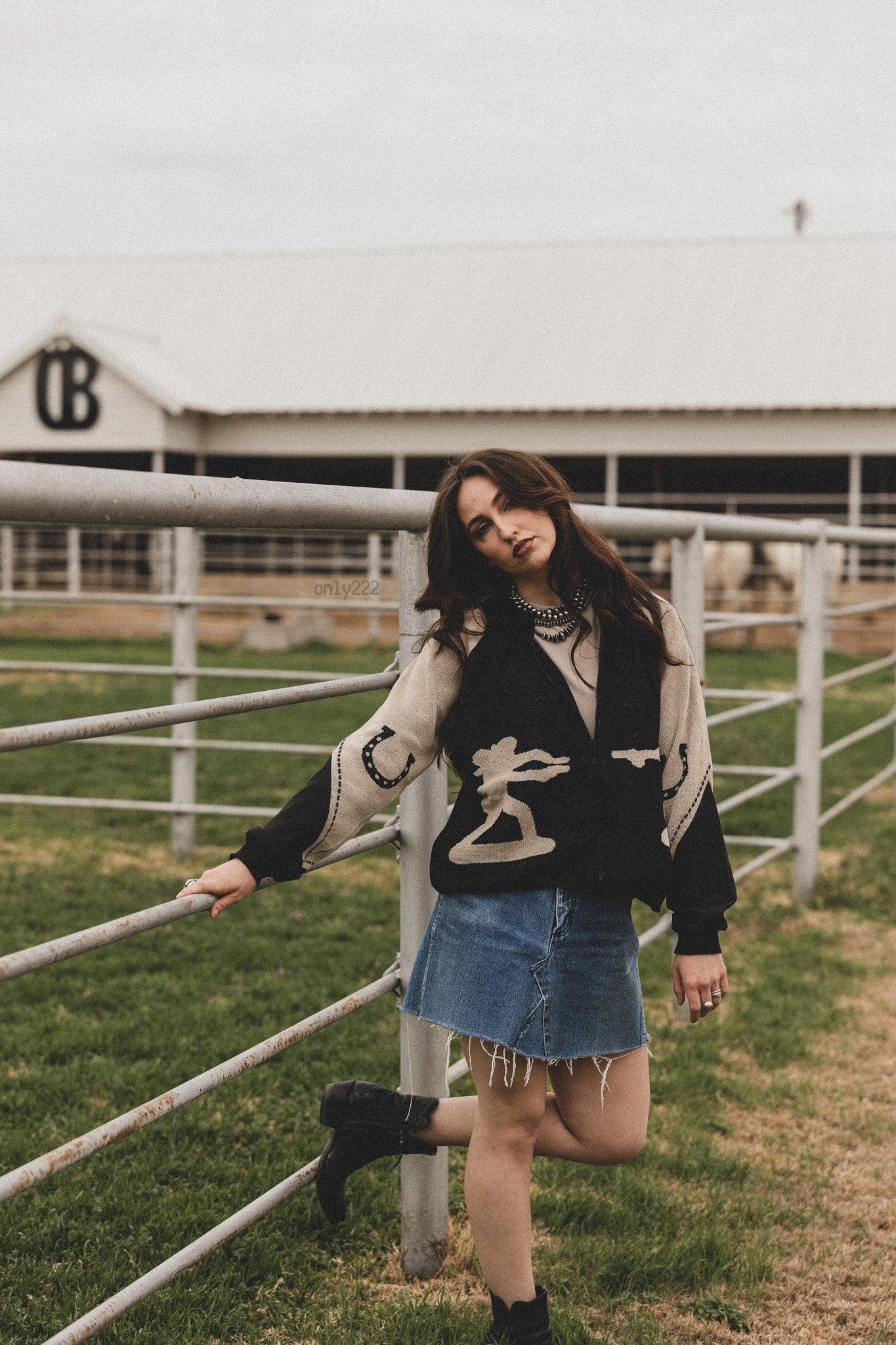 VTG.01  UPCYCLED Wrangler Denim Skirt