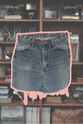 VTG.01  UPCYCLED Wrangler Denim Skirt