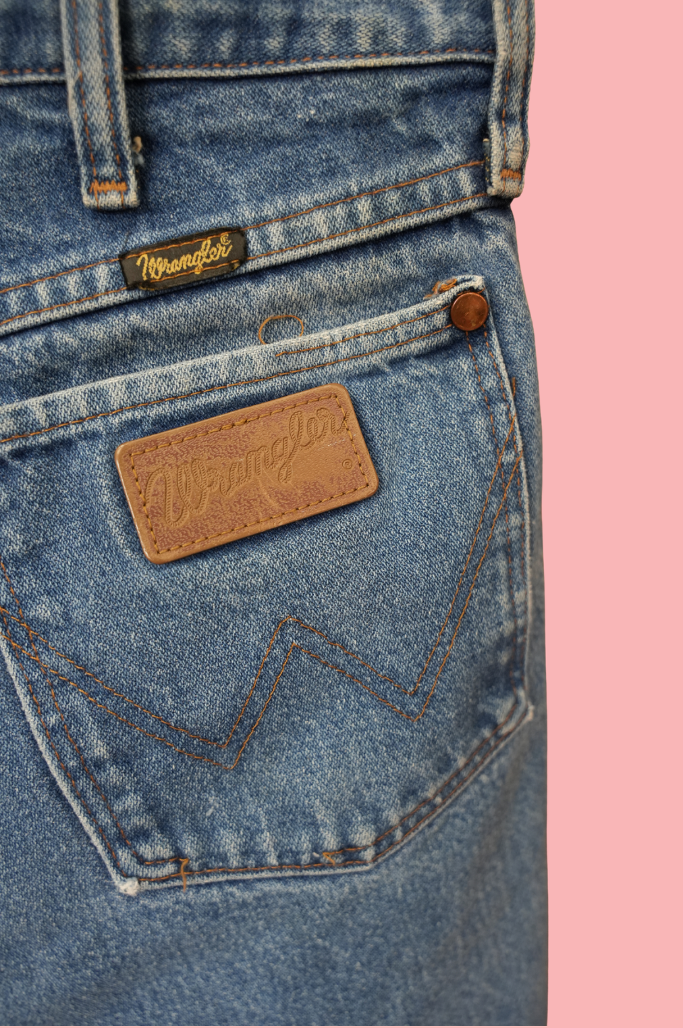 VTG.01  UPCYCLED Wrangler Denim Skirt