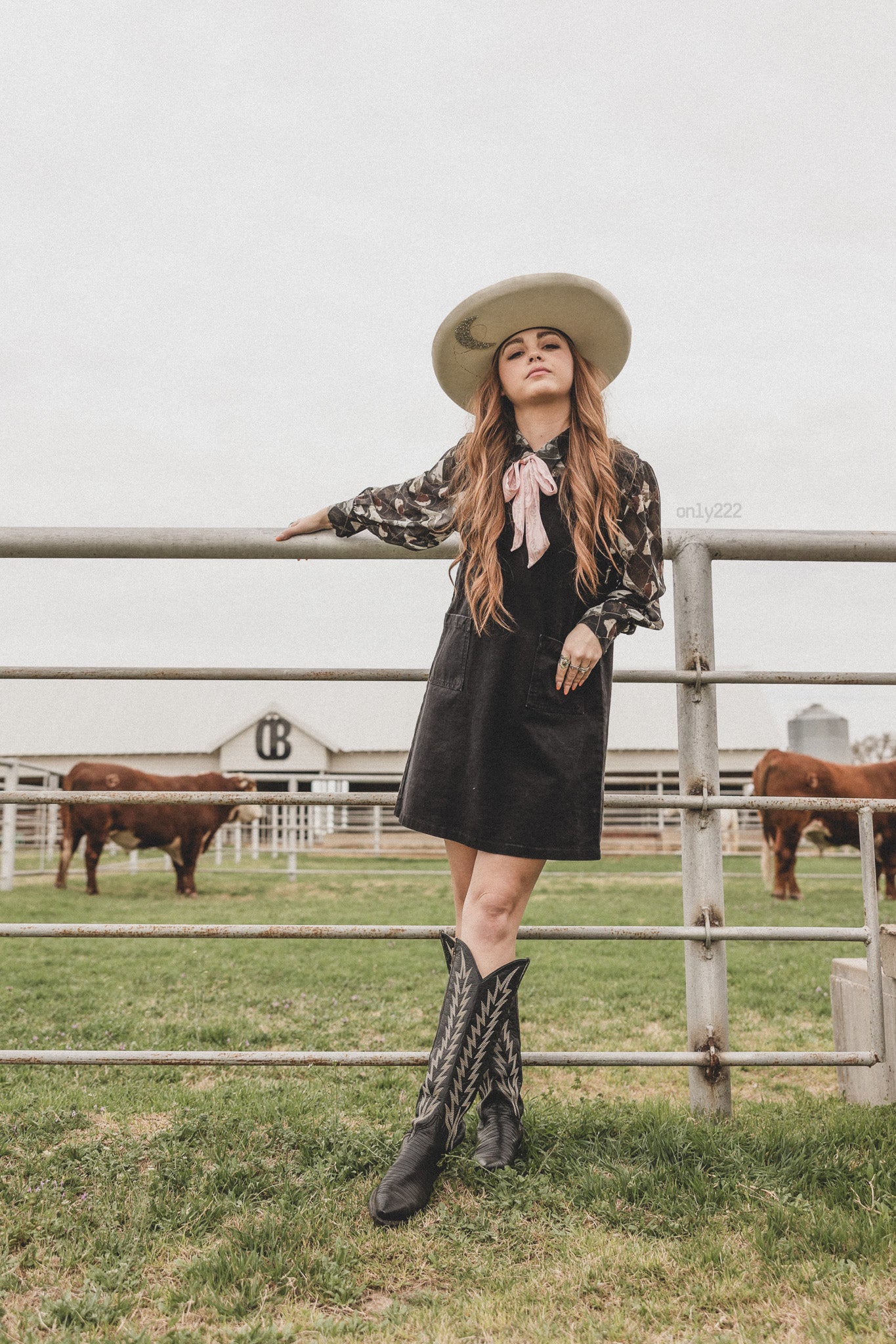 VTG.01 HANDMADE Blk Denim Jumper